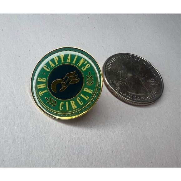 Princess Cruises Lot of 4 Lapel Pins The Captain’s Circle Pinbacks - Picture 3 of 5